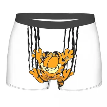 The Garfield Show serial TV Animat Garfield Chiloți Breathbale Chilotei Om Lenjerie pantaloni Scurți Confortabil Boxeri