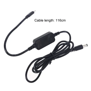 Tip C PD la 12V 3A 2.5/3.5/4.0/5.5 mm Conveter Cablu pentru Router Wifi de Lumină LED T5UA