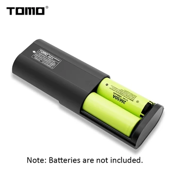 TOMO A2 Banca de Putere 2 x 26650 Baterie cu Litiu Display LCD Sn Micro-USB de Intrare Ieșire Dublă DIY Inteligent Portabil Baterie Cutie pentru M