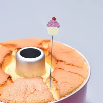 Tort Tester Sonda din Otel Inoxidabil Băț Tester pentru Brioșă Cupcake Pâine Clatita H58C