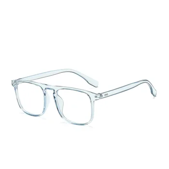 Transparent Ochelari de Calculator Cadru Femei Bărbați Anti Blue Light pătrat Ochelari de Blocare Pahare Spectacol Optic Ochelari de vedere