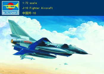 Trompeta 01611 1:72 China J-10 Raptor luptător de Asamblare model
