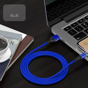 Tutew LED-uri USB de Tip C Cablu USB C Cablu pentru Samsung S9 S10 Încărcare Rapidă USB 3.0 C Cablu Telefon Cablu de Încărcare Rapidă C Cablu de Sârmă