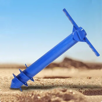 Umbrelă De Plajă Cu Nisip Ancora Suport Stativ 3-Tier Șurub Cârlig De Unghii Cu Patru Picioare Cârlige Grădină-Umbrelă De Plastic Patru Dinți Cuier
