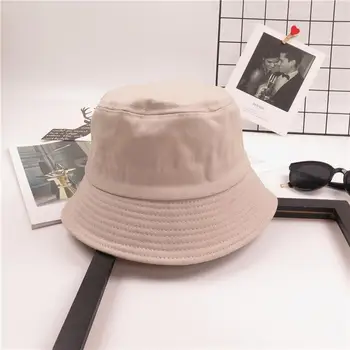 Unisex Vara Pliabil Găleată Pălărie Femei Exterioare De Protecție Solară Bumbac Pescuit, Vânătoare Capac Bărbați Bob Chapeau Pălării De Soare