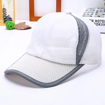 Unisex Vara Respirabil Plasă De Protecție Solară Capac Bărbați Femei Sport Pălării Casquette De Baseball
