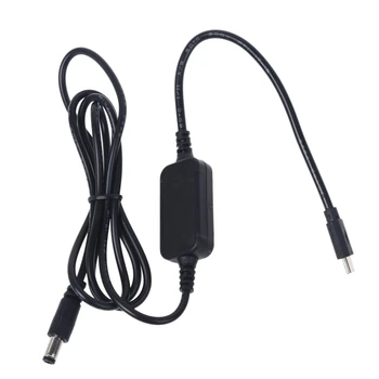 USB C PD Tip C de sex Masculin la 12V 20V 5.5x2.1mm Male Pas Cablu de Alimentare pentru Router Wifi Lumină LED-uri CCTV aparat de Fotografiat și mai mult