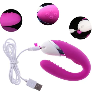 USB Reîncărcabilă de 12 viteze Îndoire Răsucită Vibrator punctul G Vibrator Stimulator Jucarii Sexuale Pentru Femei Produse pentru Sex pentru Cupluri