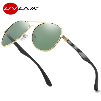 UVLAIK de Lux Pilot Polarizat ochelari de Soare Barbati Femei Doamnă Elegant de Conducere Pescuit Ochelari de Soare de Brand, Design de Conducere Ochelari