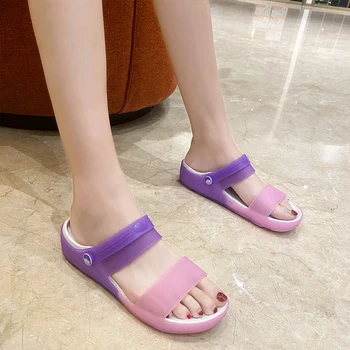 Vară stil doamnelor papuci moi și confortabile Stras non-alunecare de sandale pentru Femei de moda sandale Casual pentru femei papuci