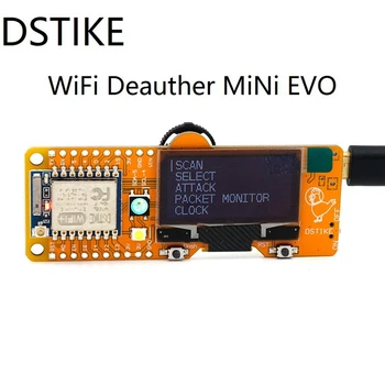 WiFi Test Tool ESP8266 de Dezvoltare a Consiliului WiFi Deauther DSTIKE Mini EVO 1.3 inch Display OLED și 5 DB Antena