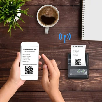 Wireless Portabil Primirea Imprimanta Termica Mini USB Bluetooth Imprimanta de Bilete 58mm 2 Inch Telefonul Mobil Android POS PC Pentru Magazin