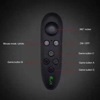 Y1 Wireless Ochelari 3D Video Joystick Bluetooth Gamepad VR Control de la Distanță Player
