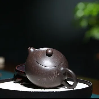Yixing Ceai oală de lut violet filtru xishi ceainic frumusete fierbător Raw ore lucrate Manual, set de Ceai Personalizate autentic Lega Guanyin 170 ml