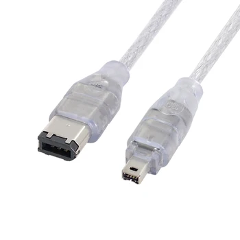 Zihan 1394 6pini să Firewire 400 IEEE 1394 cu 4 Pini de sex Masculin iLink Adaptor cablu Cablu pentru Camera Video