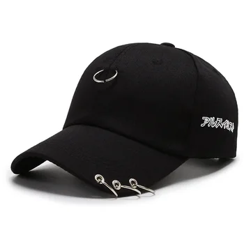 Șapcă de Baseball pentru bărbați și femei capac inel de fier refuz curbate palarie de soare Quan Zhilong aceeași pălărie hip-hop de călătorie pălărie