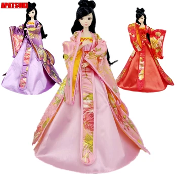 1/6 Cosplay Rochie Pentru Papusa Barbie Costume 1/6 Tradițională Chineză Antică Frumusețe Costum De Haine De Petrecere, Rochii De Seara Jucarii Copii