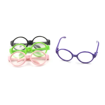 1 buc Nou Elegant din Plastic Cadru ochelari de Soare copii Copii Copii Jucărie Pentru 18 Inch Păpușa de Sticlă, Păpuși de Acces