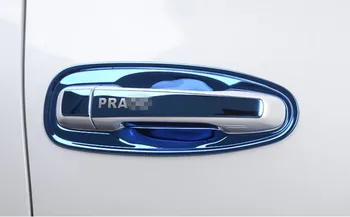 1 Set Multifunctional ABS Cromat Partea de Mânerul Ușii Castron Protector Capac Ornamental Pentru TOYOTA Prado 2010-2017 Exterior Styling Auto