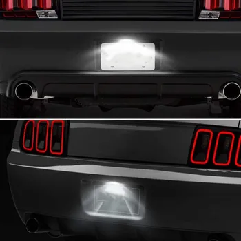 12V 6000K Piese Auto de Înmatriculare LED Lumini de Parcare Pentru Ford Mustang 2005 2006 2007 2008 2009 Plasarea Pe Spate Stanga Si Dreapta