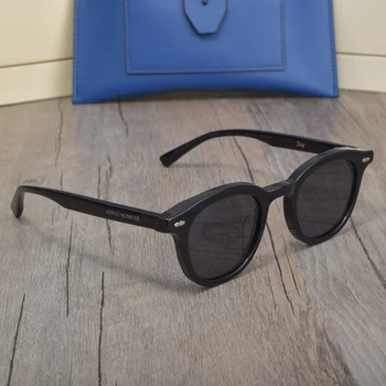 2020 Noua Moda pentru fata mica a femeilor de bărbați, ochelari de Soare BLÂND Zi Acetat Oval de Polarizare UV400 ochelari de soare pentru femei barbati