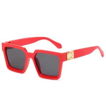 2021 Nou Pătrat ochelari de Soare Femei Barbati Brand de Lux de Designer Dreptunghi Ochelari de Soare Doamnelor Nuante Vintage Retro Oculos UV400 Femme