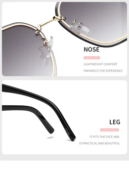 2021 ochelari de Soare Noi de sex Feminin coreeană Versiunea Valul GM ochelari de Soare UV Protectie Uri On-line Celebrity Big Fata Slim 50598