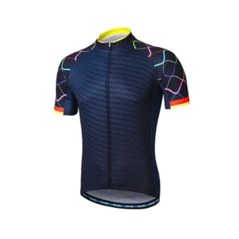 2021 Vara cu Bicicleta Cămașă Bărbați Ciclism Jersey Maneci Scurte Îmbrăcăminte Sport Road Bike Jersey tricoul Echipei de Moda sport