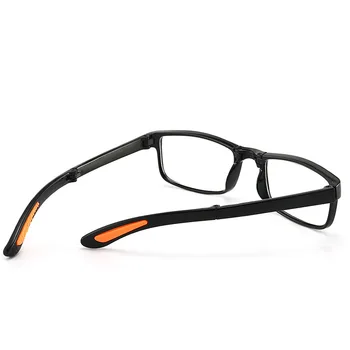 2021Men și femei mici rama de ochelari moda pliabil ochelari ochelari negri cu cutie de original portabil ochelari de citit