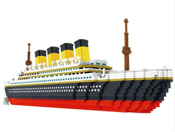 3800pcs+ Mici Particule Blocuri 60CM Dimensiune Mare Vas de Croazieră Titanic 3D Model Mini Cărămizi Jucarii pentru Copii Cadouri