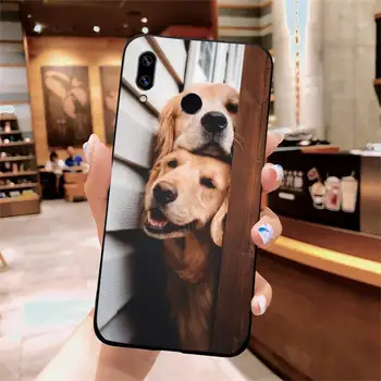 Amuzant Golden retriever câine coajă de Telefon Caz Pentru Xiaomi Redmi note 7 8 9 t k30 max3 9 s 10 pro lite