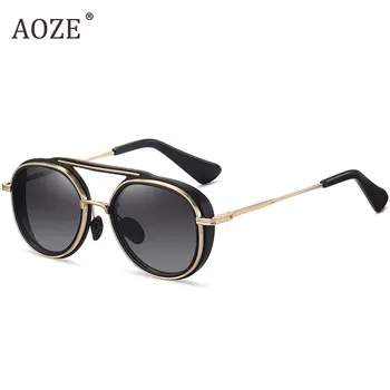 AOZE 2021NEW Moda nave SPAȚIALE în Stil SteamPunk Polarizat ochelari de Soare Barbati Femei Vintage Design de Brand Ochelari de Soare Oculos De Sol