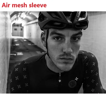 ATTAQUER maneci Scurte jersey ciclism Aer ochiurilor de plasă, cu mâneci lungi ciclu tricou respirație Super-biciclete de echitatie îmbrăcăminte Ademend fietsshirt