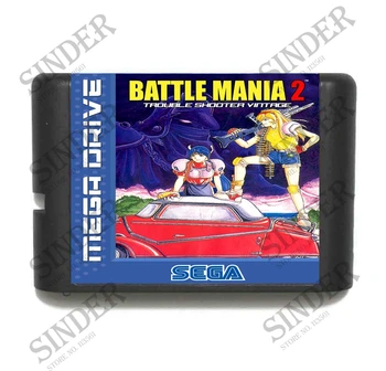 Battle Mania - Dai Gin Jou II ( Battle Mania 2 )de 16 biți MD Carte de Joc Pentru Sega Mega Drive Pentru Genesis