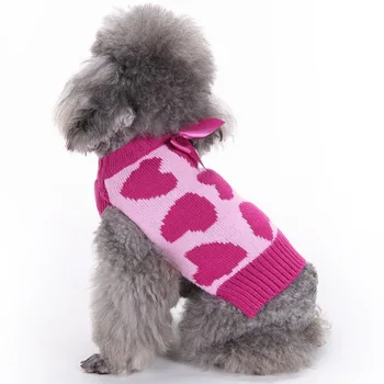 Cainele Pisica Pulover Jumper Inimile Design Hanorac Jersey Pet Puppy Sacou Strat De Haine Groase