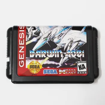 Darwin 4081 16 biți MD Carte de Joc Pentru Sega Mega Drive Pentru Genesis