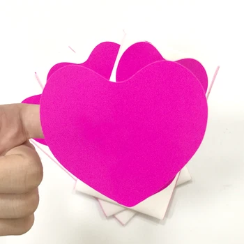 Forma de Inima drăguț Autocolante Personalizate Glonț Jurnalul Autocolante Scriere Carton Etichete 70*80mm