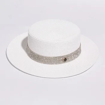 Găleată pălărie de vară pălărie de soare doamnelor pălărie fedora pălărie de top unisex pălărie Panama paiete pălărie