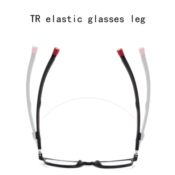 High-end TR ochelari de citit pentru bărbați și femei, cele mai recente retractabil picior Atârna un gât magnet rack