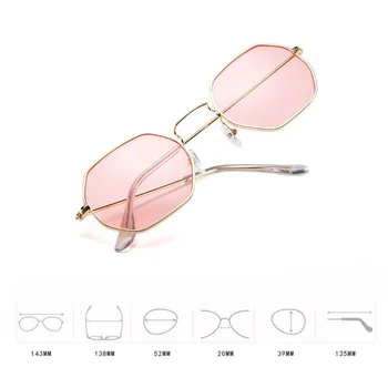 LeonLion Retro Sunglasse Femei 2021 Poligon de Brand Designer de Ochelari Femei de Lux Ochelari de vedere pentru Femei/Bărbați Vintage Oculos De Sol