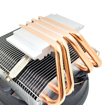 Om de ZĂPADĂ 4 Conducte de Căldură Cooler CPU PWM 4 Pini PC Radiator RGB Liniștită Ventilatorului de Răcire pentru procesoare Intel și AMD