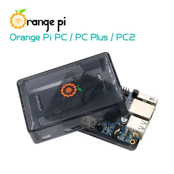 Orange Pi PC/PC Plus Placi de ABS Negru Cazul