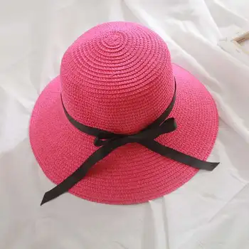 Palarie doamnelor palarie de soare pălărie de paie de primăvară și de vară de protecție solară pălărie de pescar