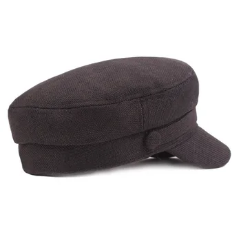 SILOQIN Snapback Cap Barbati Capace Plate Simple Femei de Moda Armată Militar Pălării Vintage Tendință Lenjerie de pat din Bumbac Cuplu Hat Hat Navy