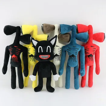 Sirena Cap sirena cap jucărie de pluș pisica neagra papusa papusa cadou de vacanță pentru copii, cum ar fi cadouri