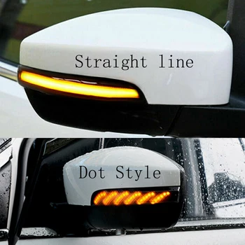 Stânga Dreapta Dinamic Parte Oglindă Lampă de Semnalizare cu LED semnalizator Pentru Ford Focus 2012-2018 C-Max 2016 2017 2018 NOI Model