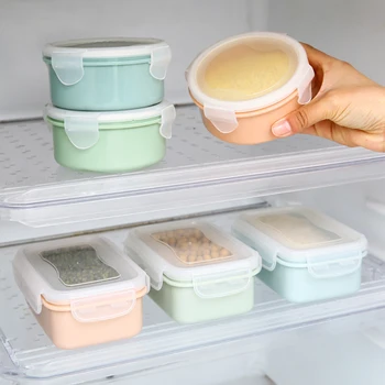Sănătos Material Cutii de Pranz cuptor cu Microunde, Vesela masa de Prânz Alimente Recipient de Stocare Portabil pentru Copii Picnic Școală Bento Box