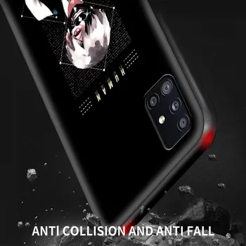 Telefon Acoperă Pentru Samsung Galaxy A51 A71 A21S A31 A41 A11 A01 M30s M31 M31s Negru Moale Smartphone Caz Anime Tokyo Ghoul