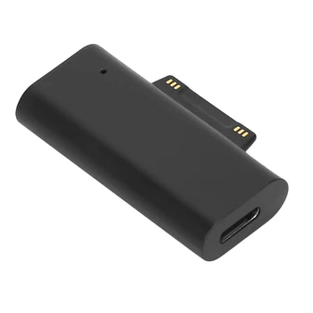 USB C PD Încărcare Rapidă Plug Converter pentru Microsoft Surface Pro 3 4 5 6 USB de Tip C de sex Feminin Adaptor Conector pentru Cartea de Suprafață