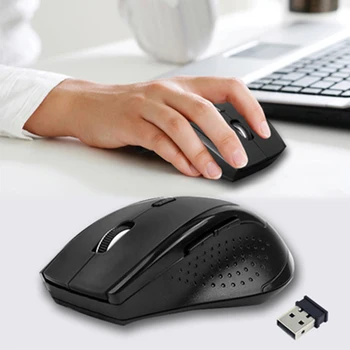 USB Gaming Wireless Mouse Gamer 2.4 GHz Mini Receptor 6 Chei Profesionale Mouse de Calculator Gamer Soareci Pentru Calculator PC, Laptop
